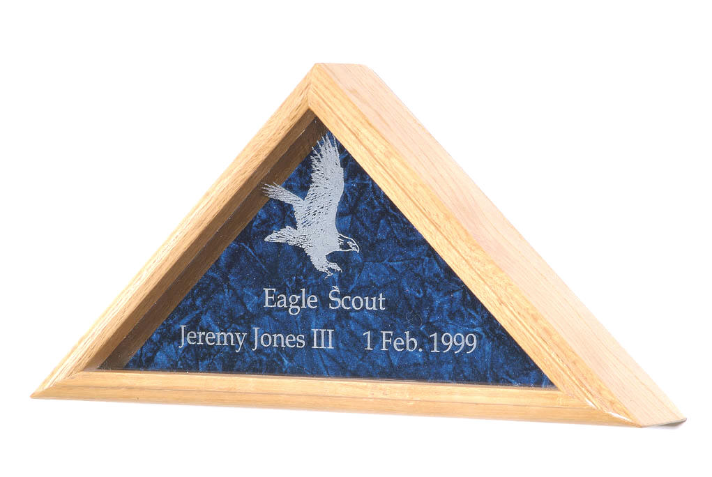 3x5 Scout Flag Display Case